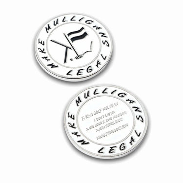 Mulligan Golf Ball Marker